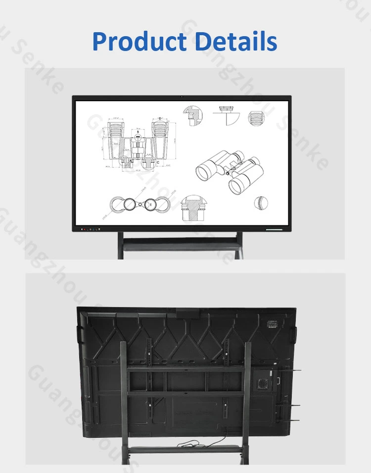 Interactive Panel Interactive Touch Panel Interactive Whiteboard Windows 65 75 86 98 100 Inch Smart Board Touch Screen LCD Display Interactive Flat Panel